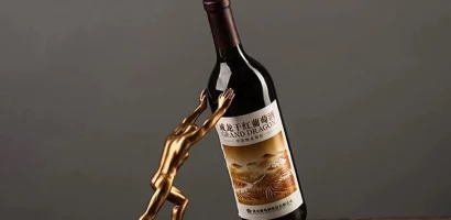 Porte bouteille vin design