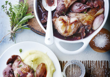 Lapin au vin rouge