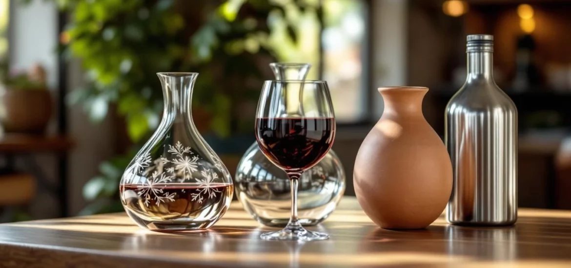 Bien choisir sa carafe à vin : guide concret pour amateurs et curieux
